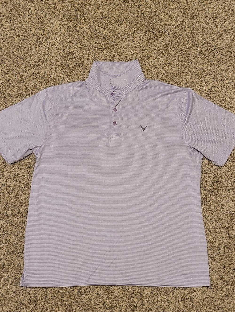 Callaway Men’s Light Lavender Performance Polo